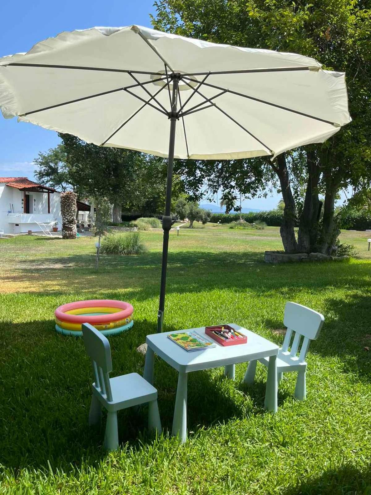 Andromeda Shell House Villa Pefkochori Dış mekan fotoğraf